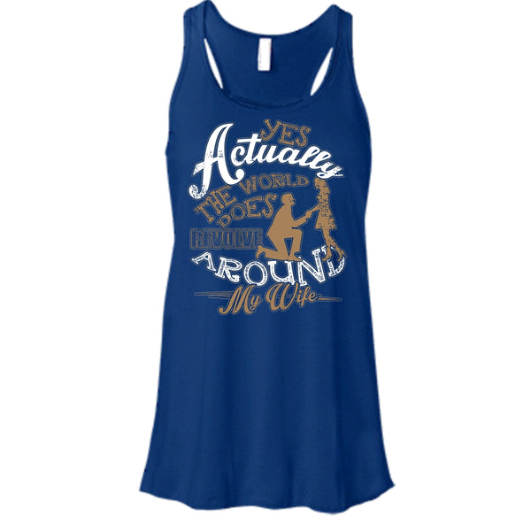 Revolve Around My Wife T Shirt, I Love My Wife Tank Top