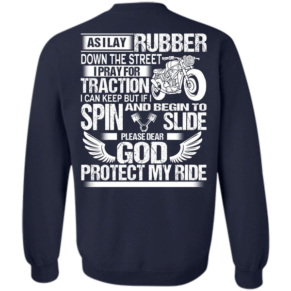 Down The Street T Shirt, I Love Biker Sweatshirt