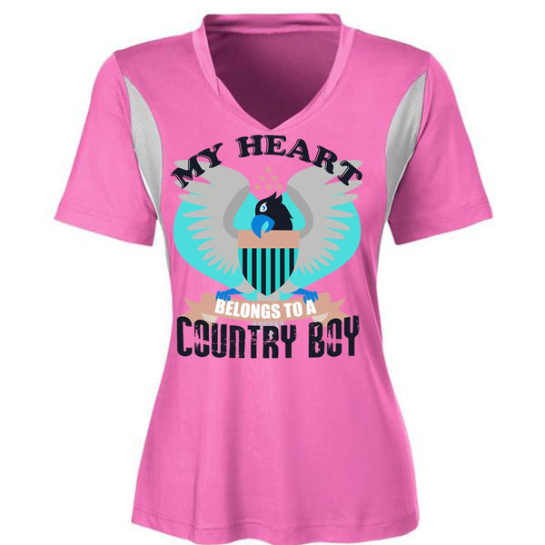 My Heart Belongs To A Country Boy T Shirt, I Love Veteran T Shirt