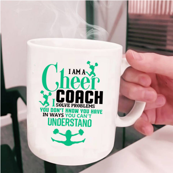 Awesome Cheer Coach Coffee Mug, I Am A Cheer Coach Cup