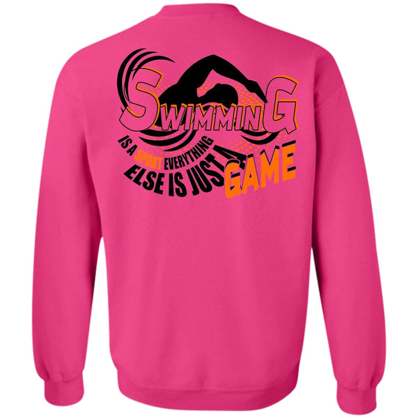 I Love Swimming T Shirt, Swimming Is A Sport Sweatshirt