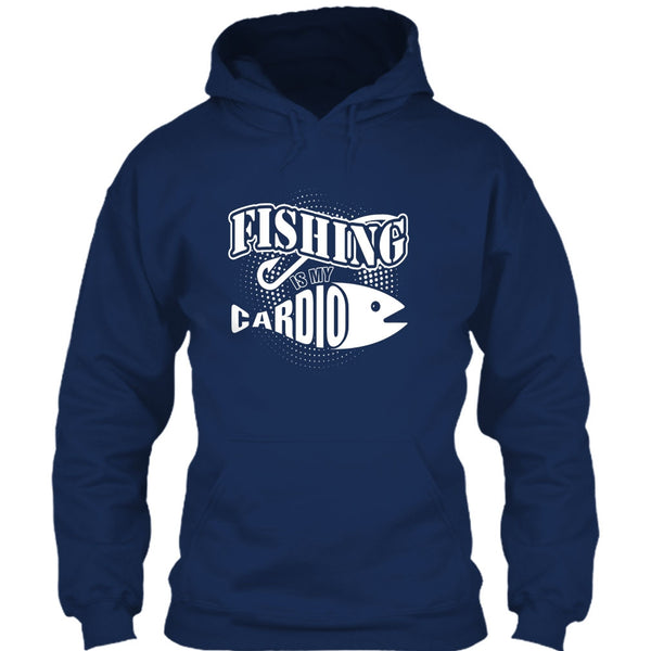 Fishing Is My Cardio T Shirt, Coolest Hooker T Shirt