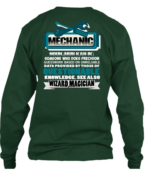 Being A Mechanic T Shirt, Wizard Magician T Shirt