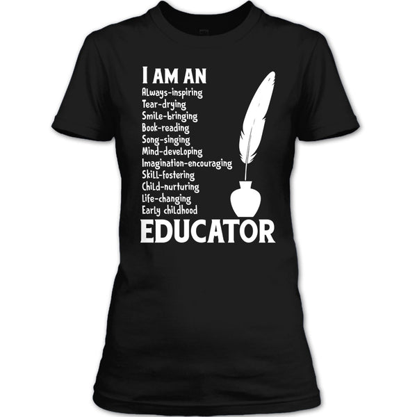 I Am An Educator T Shirt, I'm A Coolets Teacher T Shirt
