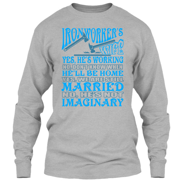 Ironworker's Wife T Shirt, Coolest Ironworker's Wife T Shirt