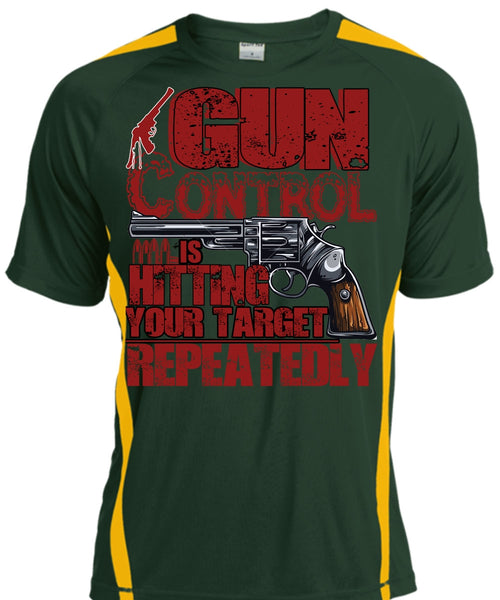 Gun Control Is Hitting T Shirt, Being A Veteran T Shirt, Cool Shirt