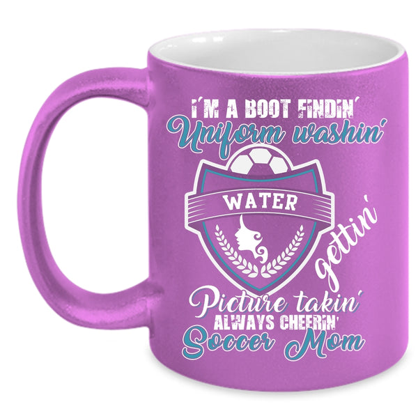 I'm A Soccer Mom Coffee Mug, Cute Gift For Soccer Mom Coffee Cup