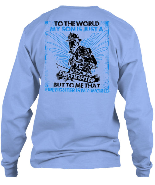 I'm Just A Girl Who Fell In Love T Shirt, I Love Firefighter T Shirt