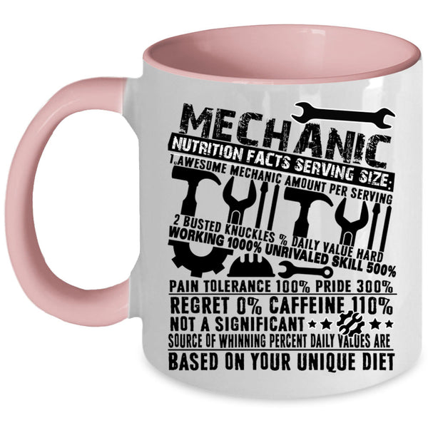 Awesome Mechanics Coffee Mug, Mechanic Accent Mug