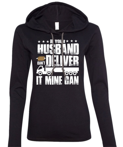 If Your Husband T Shirt, Being A Husband T Shirt (Anvil Ladies Ringspun Hooded)