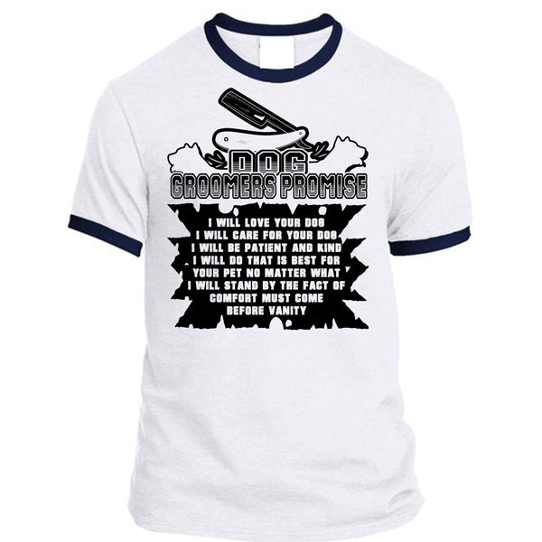 A black t-shirt with the shopify logo