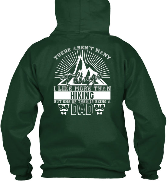 I Like More Than Hiking T Shirt, Being A Dad T Shirt