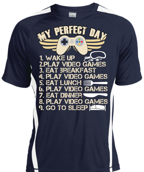 Play Video Games T Shirt, Wake Up T Shirt, Cool Shirt