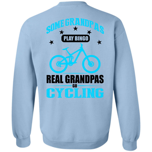 I Love Biking T Shirt, Real Grandpas Go Cycling Sweatshirt