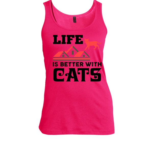 Life Is Better With Cats Shirt, I Love My Cat Shirt