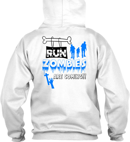 Run Zombies Are Coming T Shirt, Wait For Halloween T Shirt