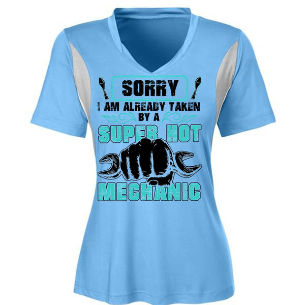 I Am Already Taken By A Hot Mechanic T Shirt, I Love Mechanic T Shirt, Awesome T-Shirts