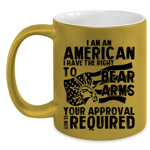 Funny Gift For My Friends Coffee Mug, I Am An American Accent Mug