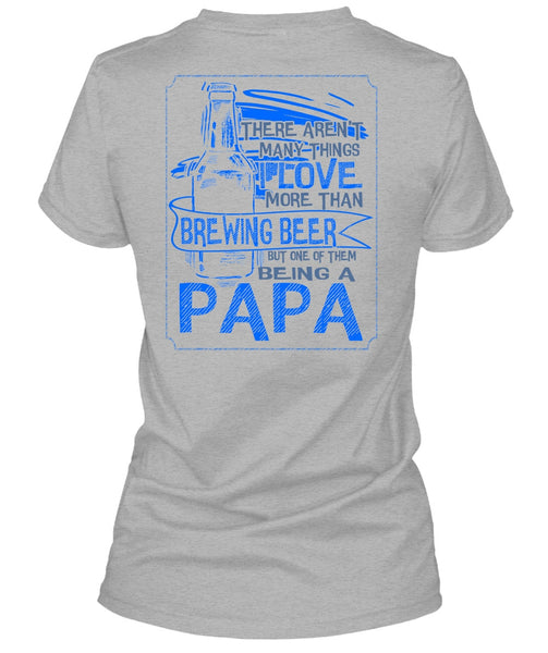 Being A Papa T Shirt, Calls Me A Dad T Shirt