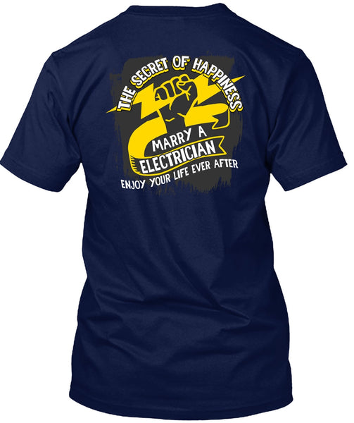 Marry A Electrician T Shirt, Being An Electrician T Shirt