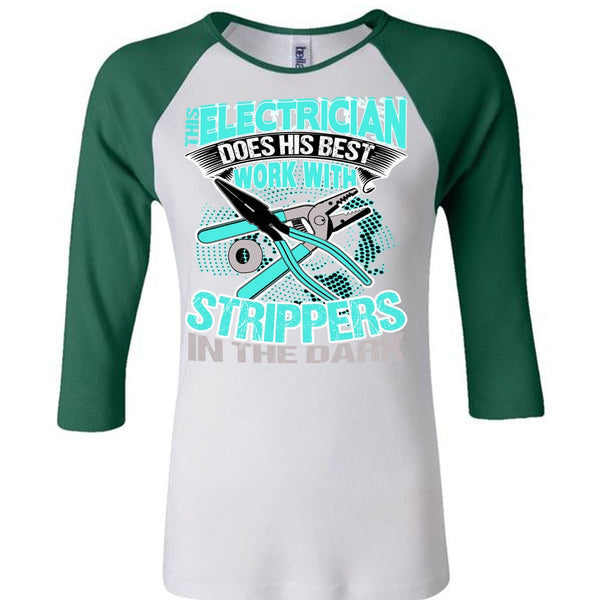 This Electrician Does His Best Work T Shirt, I Love Electrician T Shirt, Awesome T-Shirts