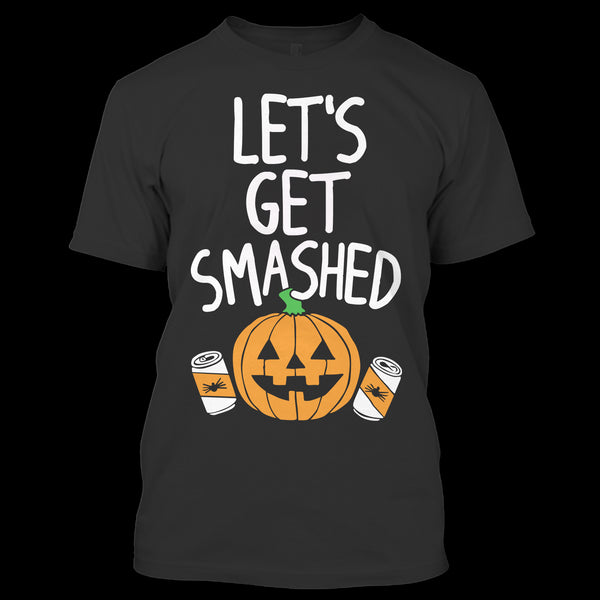 A black t-shirt with the shopify logo