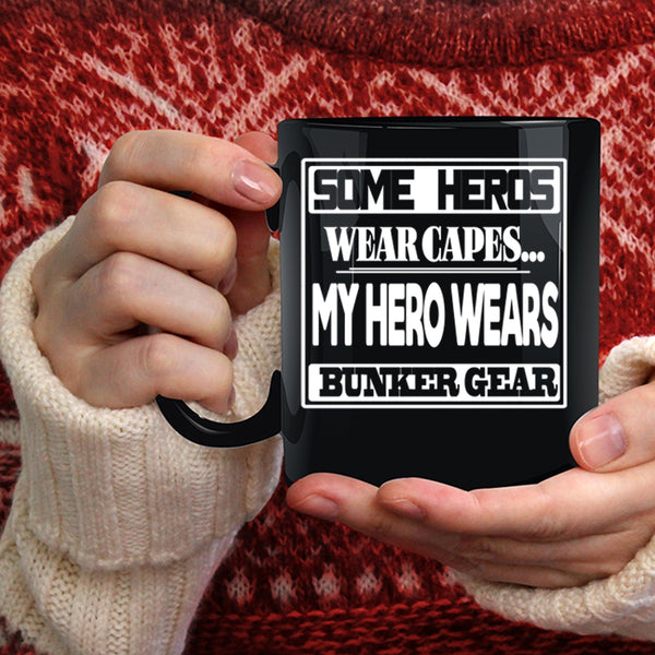 Bunker Gear Coffee Mug, Awesome Firefighters Coffee Cup