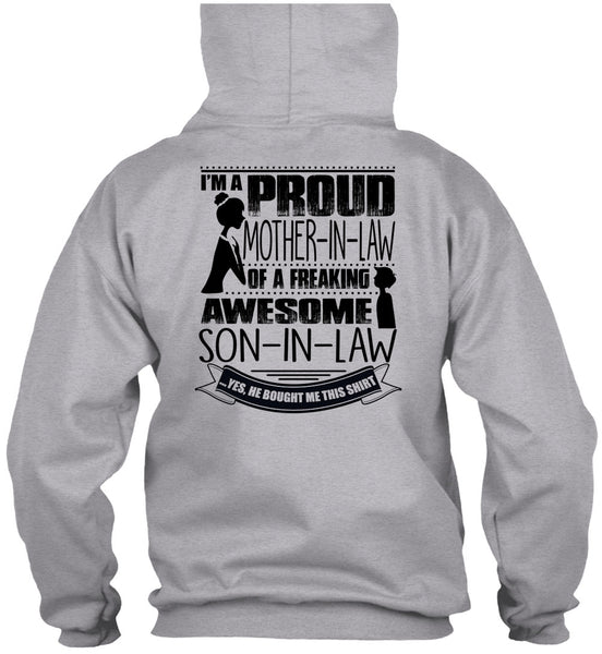 I'm A Proud Mother In Law T Shirt, I Love Mom T Shirt