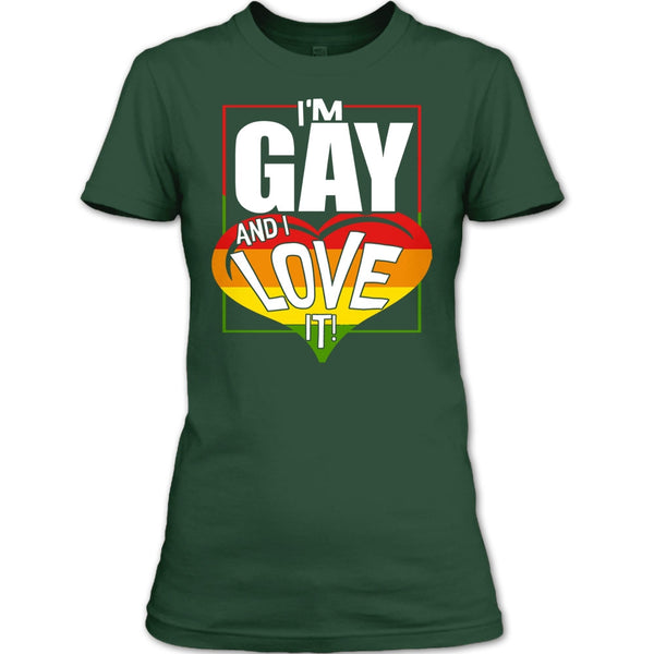 I'm Gay And I Love It T Shirt, Coolest Gay T Shirt