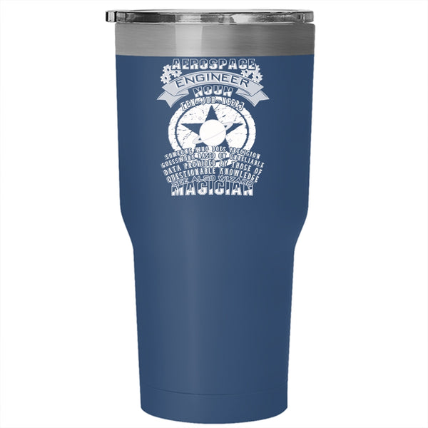 Aerospace Engineer Tumbler 30 oz Stainless Steel, Funny Gift For Engineer Travel Mug