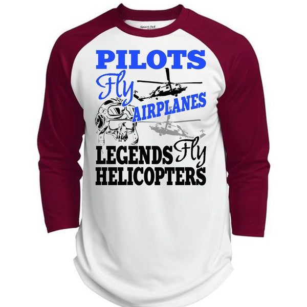 Pilots Fly Airplanes T Shirt, I Love Pilot T Shirt, Awesome T-Shirts  (Polyester Game Baseball Jersey)