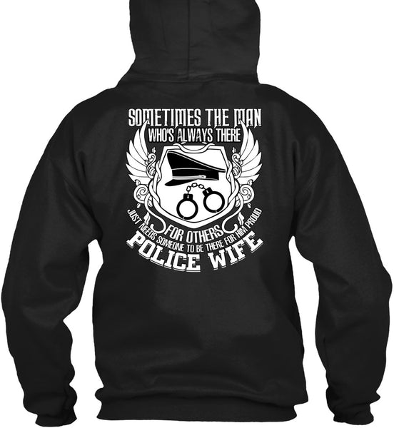 Proud Police Wife T Shirt, Being A Police T Shirt