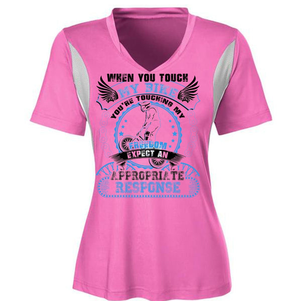 You Touch My Bike T Shirt, I Love Biker T Shirt, Awesome T-Shirts