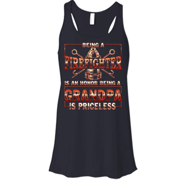 Being A Firefighter Is An Honor T Shirt, Being A Fgradnpa Is Princess T Shirt, Cool T Shirt