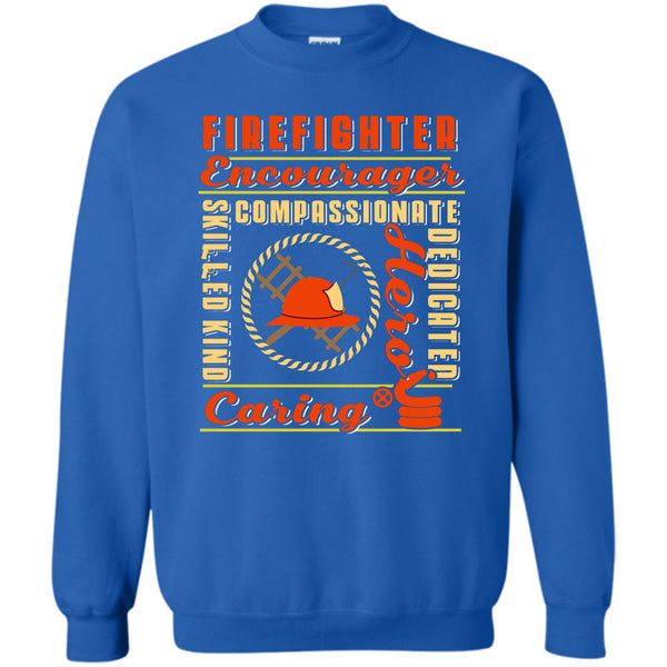 Skilled Kind Compassionate Dedicate T Shirt, I Am A Coolest Firefighter Sweatshirt