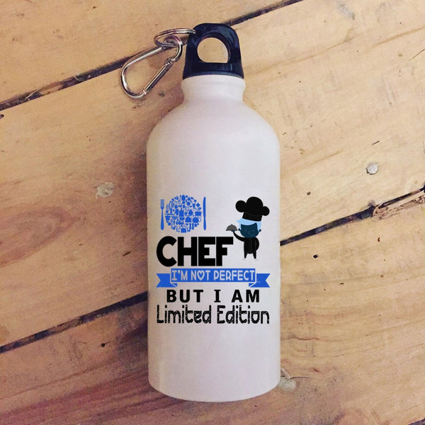 Chef I'm Not Perfect 20 oz Stainless Steel Bottle,I Am Limited Edition Outdoor Sports Water Bottle