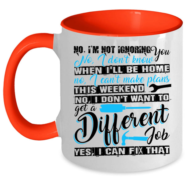 Cute Electrician Coffee Mug, Funny Electrician Accent Mug
