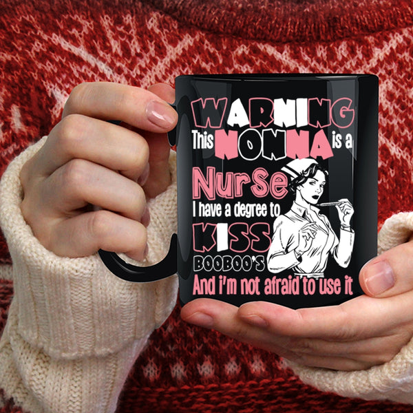 This Nonna Is A Burse Coffee Mug, Cute Nurses Coffee Cup