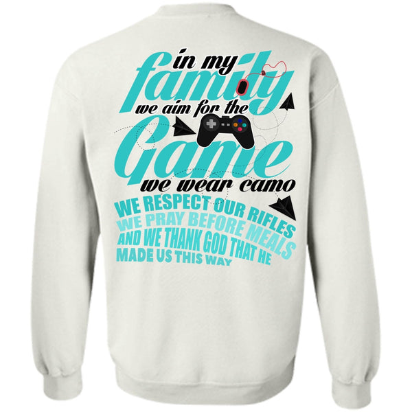 A black t-shirt with the shopify logo