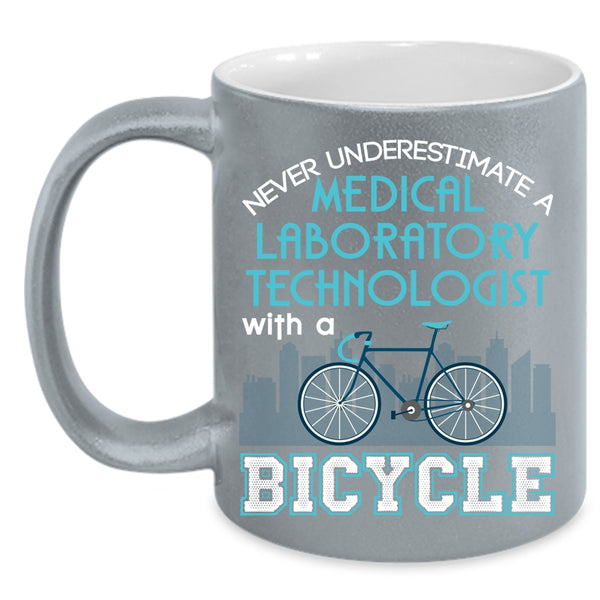 Medical Laboratory Technologist Coffee Mug, Bicycle Coffee Cup