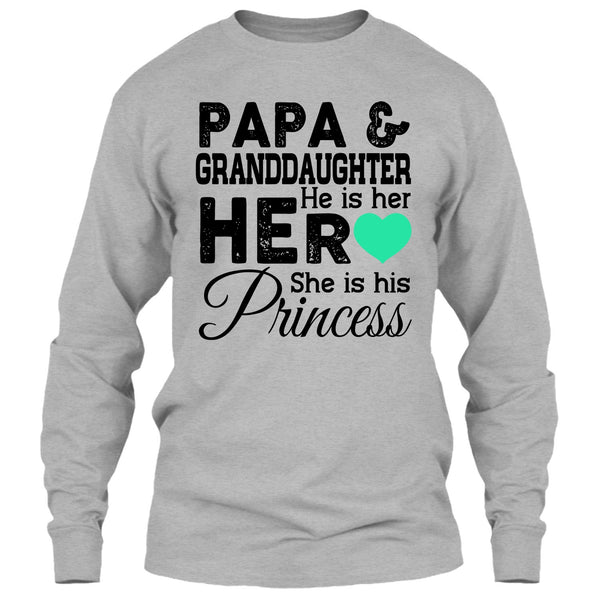 Papa & Daughter T Shirt, Best Dad Ever T Shirt