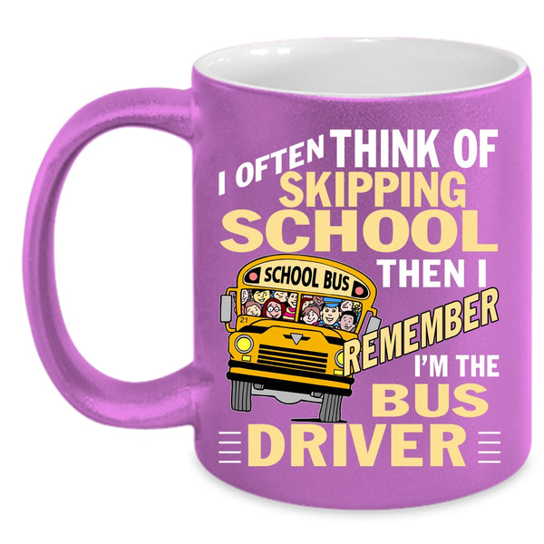 I'm The Bus Driver Coffee Mug, Cool School Bus Driver Coffee Cup