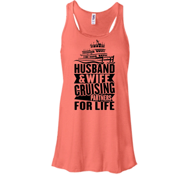 Husband & Wife T Shirt, Coolest Cruising Partners T Shirt, Awesome t-shirts