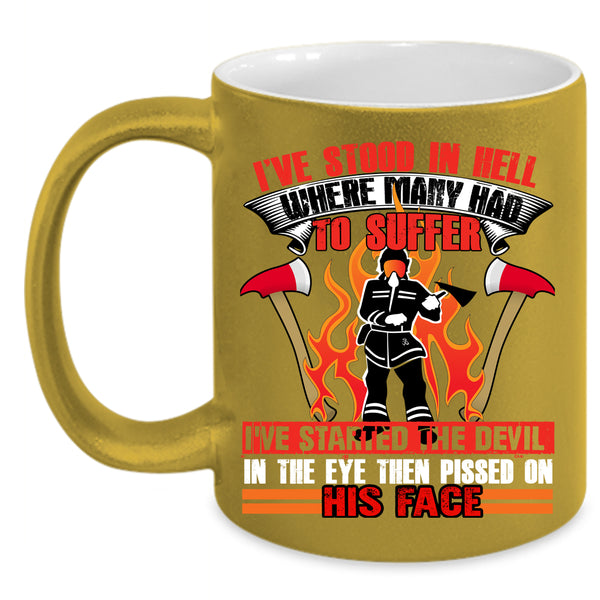 Cool Firefighter Coffee Mug, Awesome Fireman Coffee Cup