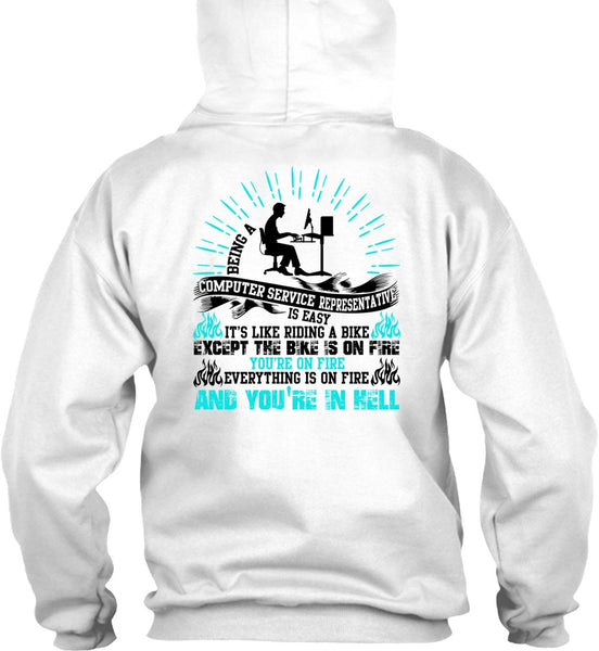 Being A Computer Service T Shirt, I Love Programmer T Shirt