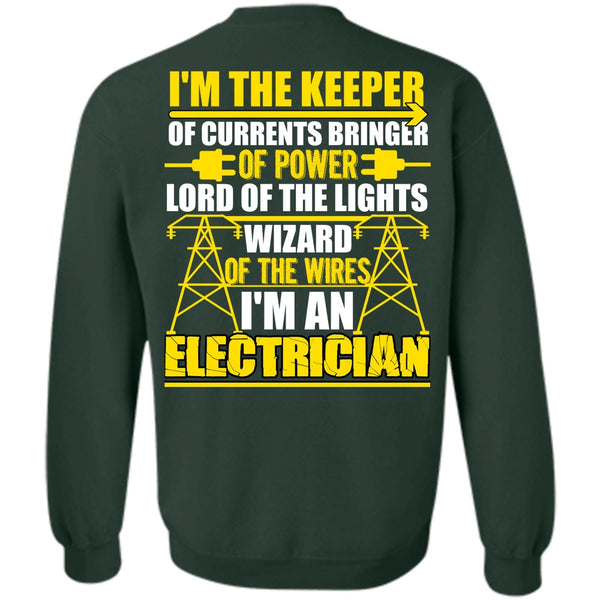 Lord Of The Lights T Shirt, I Love Electrician Sweatshirt