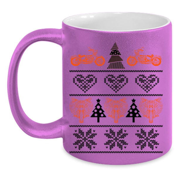 Christmas Family Vacation  Coffee Mug, Awesome Biker Accent Mug