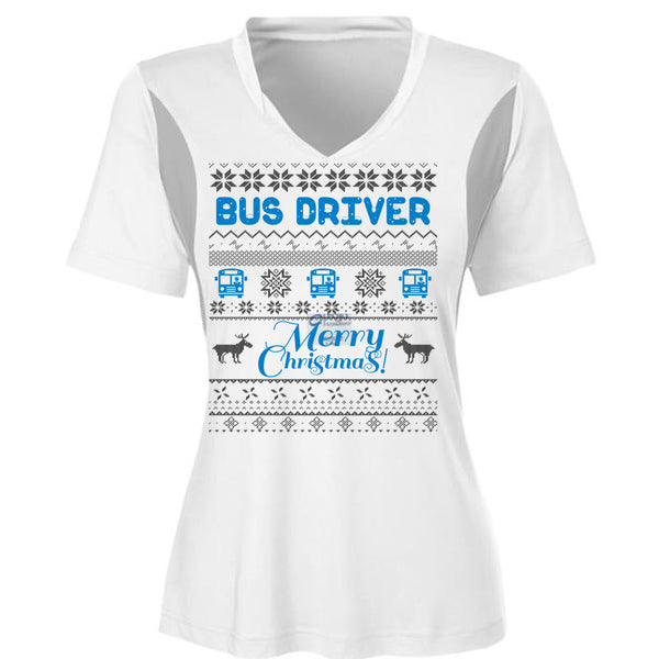 Bus Driver Merry Christmas T Shirt, I Love Driving T Shirt, Awesome T-Shirts