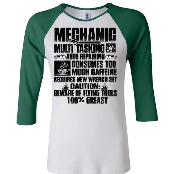 Mechanic Multitasking T Shirt, I Love Mechanic T Shirt, Awesome T-Shirts