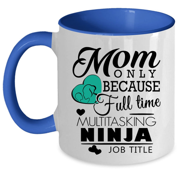 Cute Mom Coffee Mug, I'm A Proud Mom Of An Awesome Actuary Accent Mug
